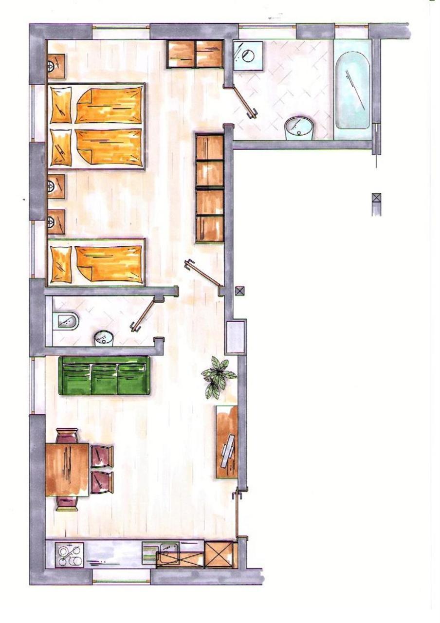Oeko-Appartements Fallhaus Forstau  Pokoj fotografie