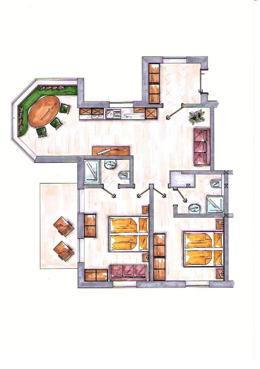 Oeko-Appartements Fallhaus Forstau  Pokoj fotografie